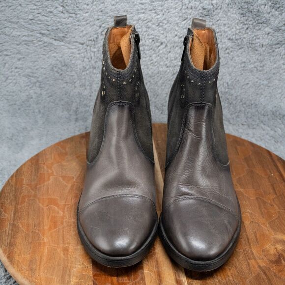 Pikolinos Women’s Leather Slip On side Zip Booties Boots EU 42 US 11 Festival - Picture 2 of 8